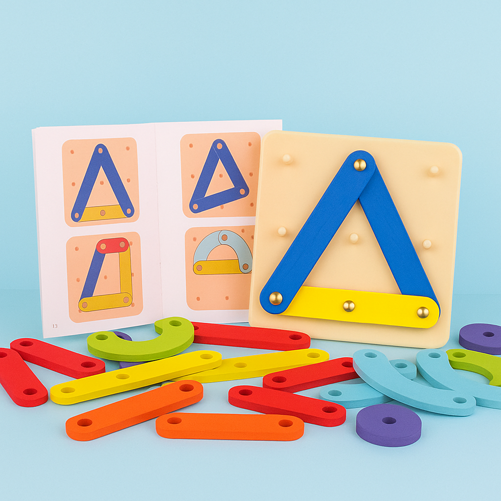 Interactive Wooden Learning Board – Fun Early Learning Through Play