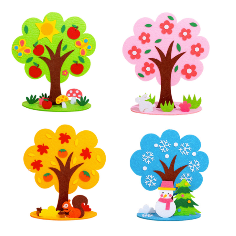 Fantasie Tree 4 Seasons Felt Decor Play Set