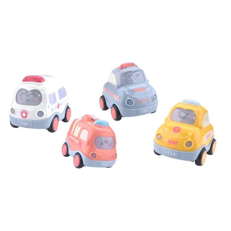 BabyDriver – Colourful Pull-Back Racing Car Adventure Set