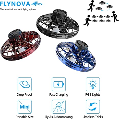 Infrared-Controlled Flying UFO – Ultimate Hand-Gesture Flying Toy Experience