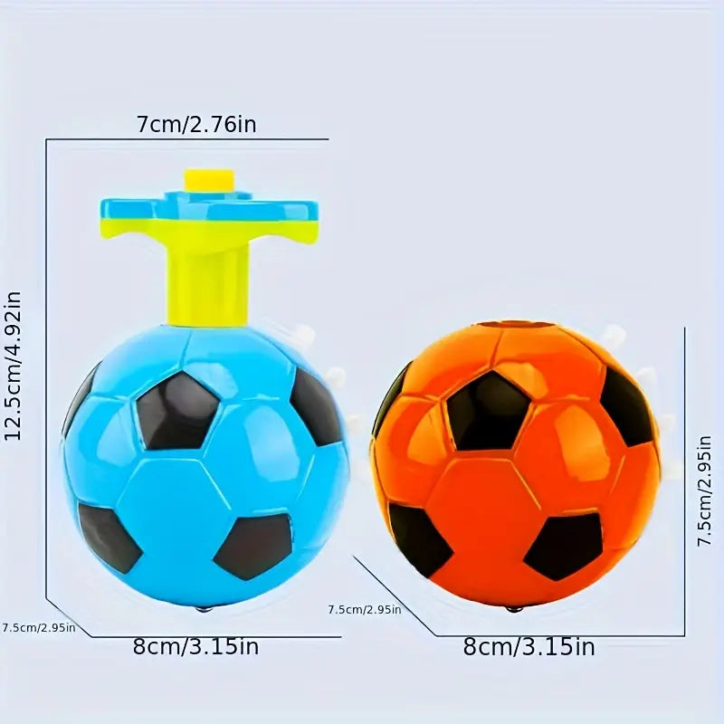 LED Light Football Spinning Top – Fun, Motion & Glow Action Toy