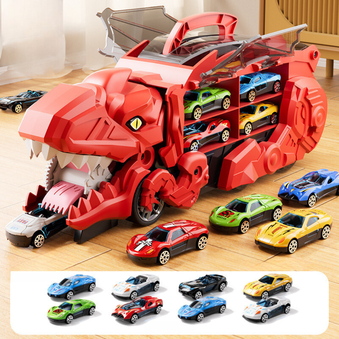 Dinosaur Car Transport Truck – Transforming Dino Adventure Toy