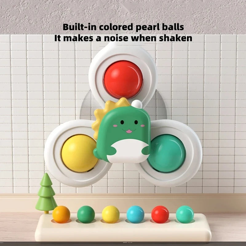 Suction Spin Toy Set – Endless Sensory Fun for Babies