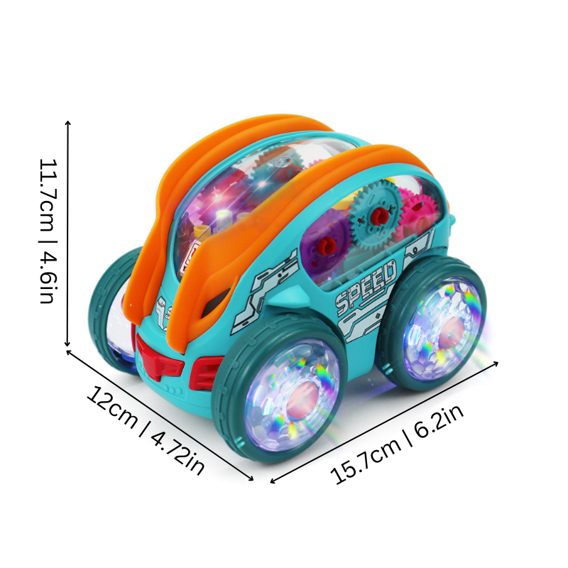 Lightning Sprinter – 360° Stunt Car with LED Light Show