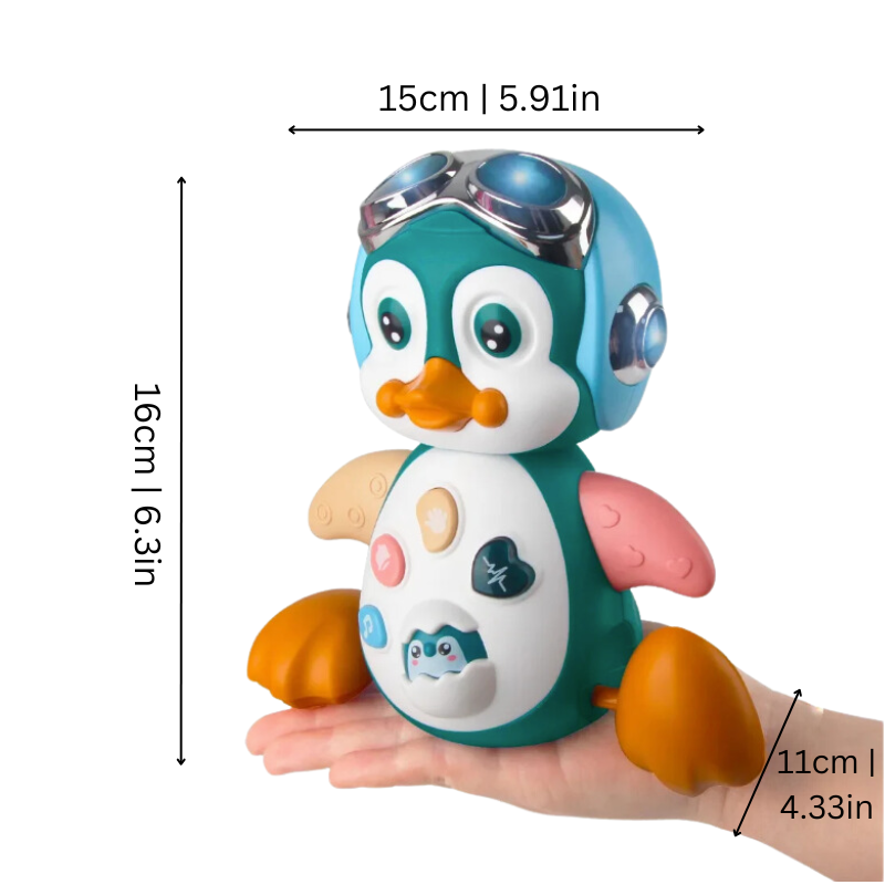 Happy Penguin – Musical Light & Sound Baby Penguin for Sensory Play & Early Development
