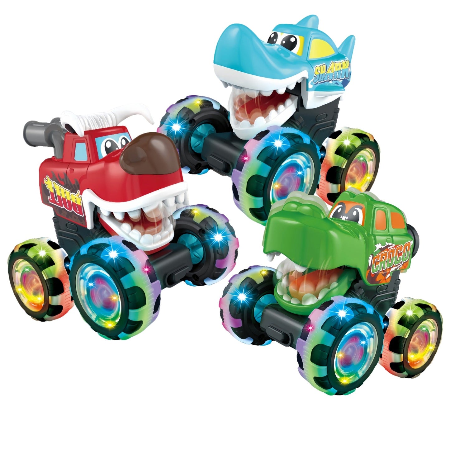 Light Up the Adventure – Glow Monster Truck Toy Cars
