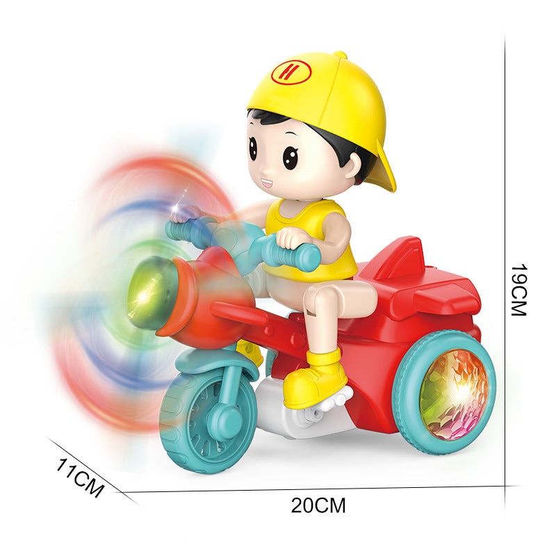 LED Music Kids Stunt Roller Toy – Interactive Light & Motion Fun