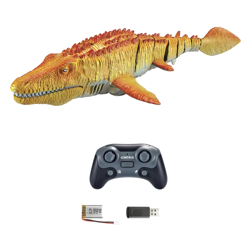 Remote-Control Swimming Dinosaur – Realistic Water Adventure Toy for Kids