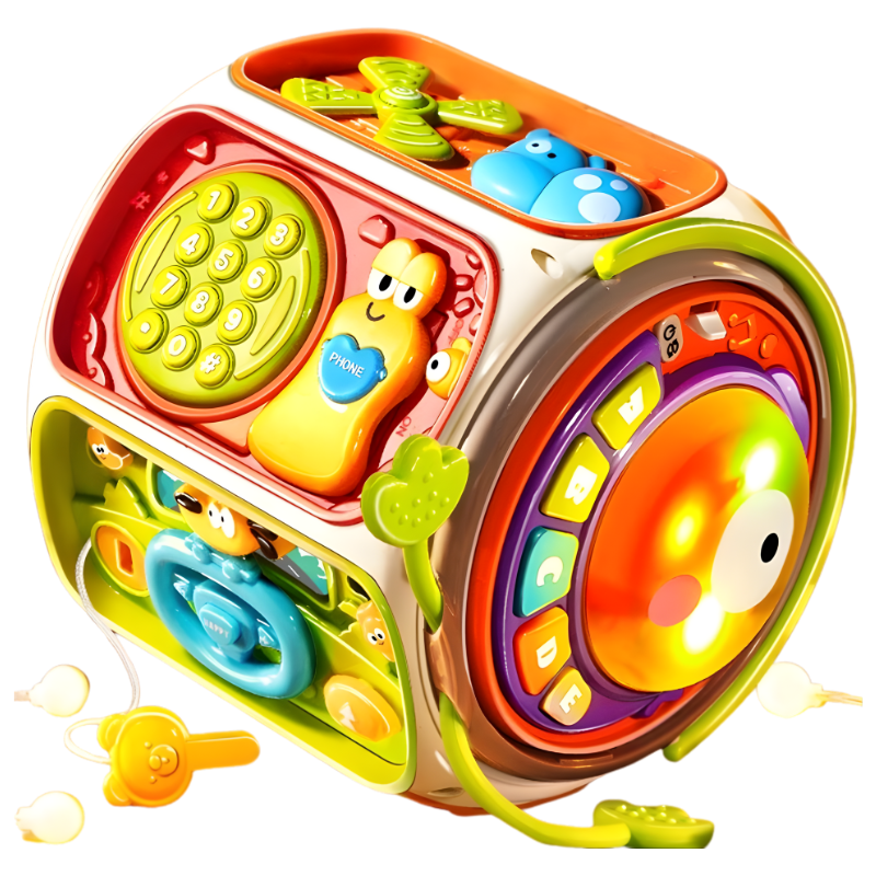 Musical Activity Cube – Interactive Baby Learning & Sensory Development Toy