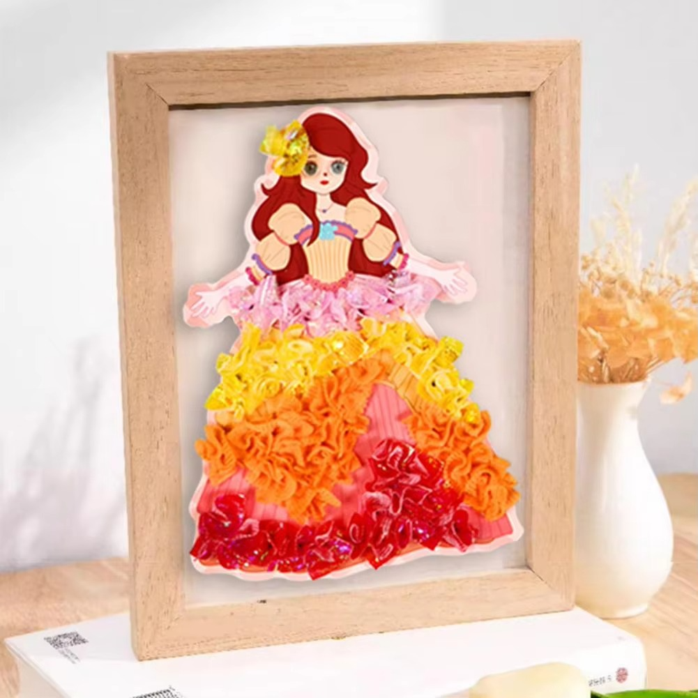 Magical Fashion Design Book – Creative Dress-Up & 3D Craft Activity Set For Kids