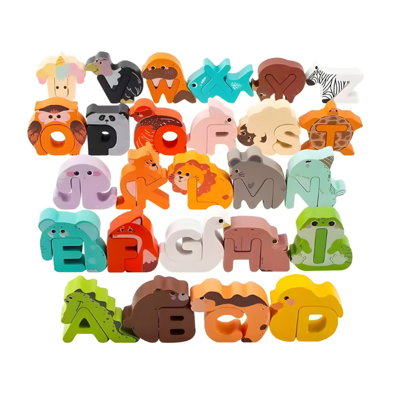 Wooden Alphabet Puzzle – Fun ABC Learning Adventure for Kids