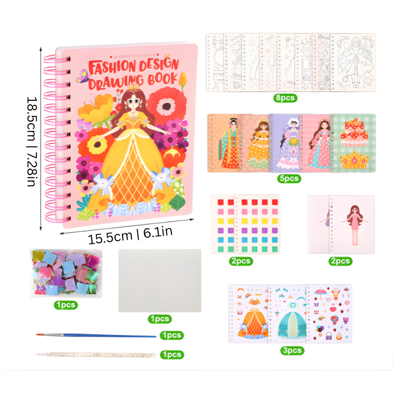 Dream Dress – Creative Princess Fashion Designer Set for Kids