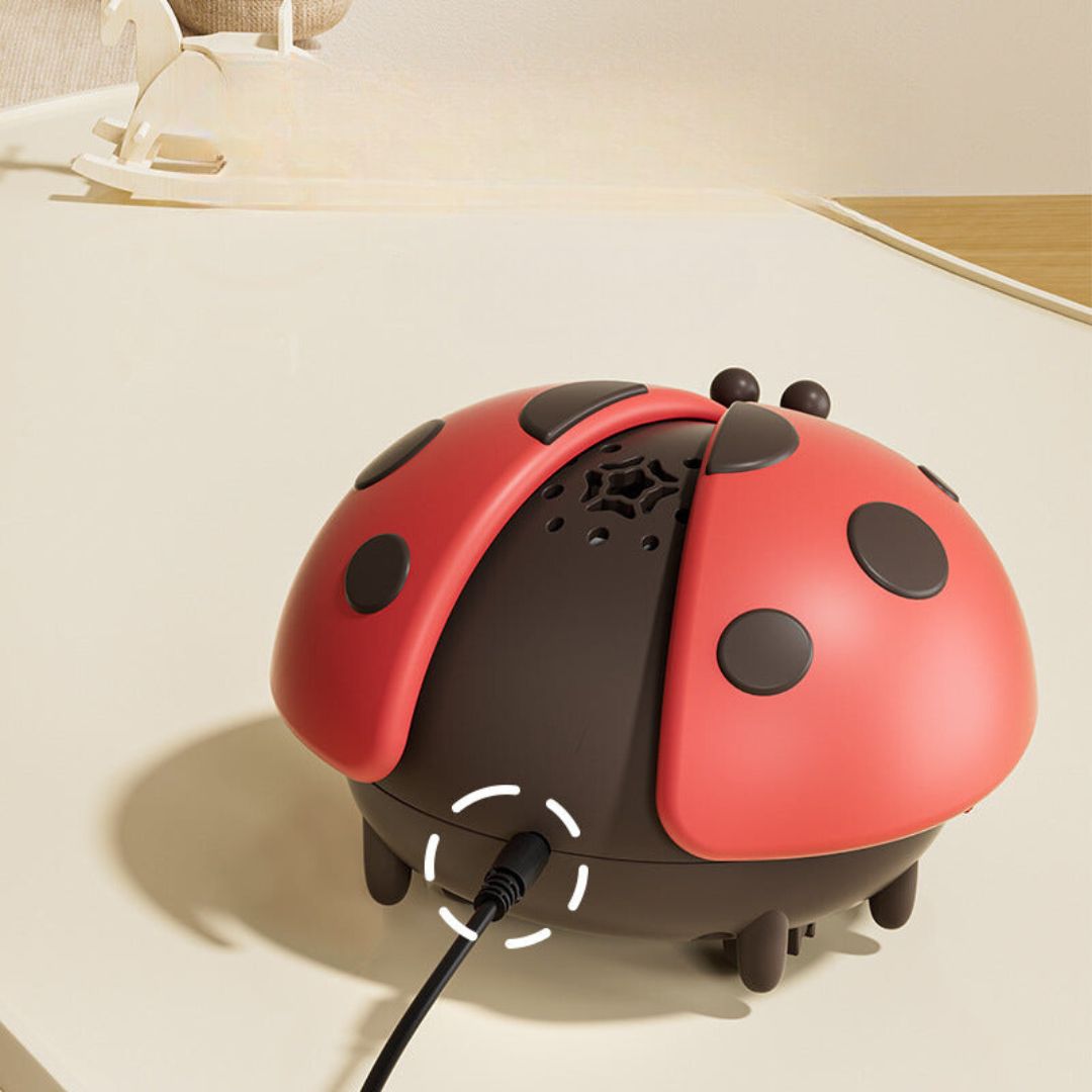 Ladybug Balloon Toy for Babies – Floating Air-Stream Sensory & Learning Toy