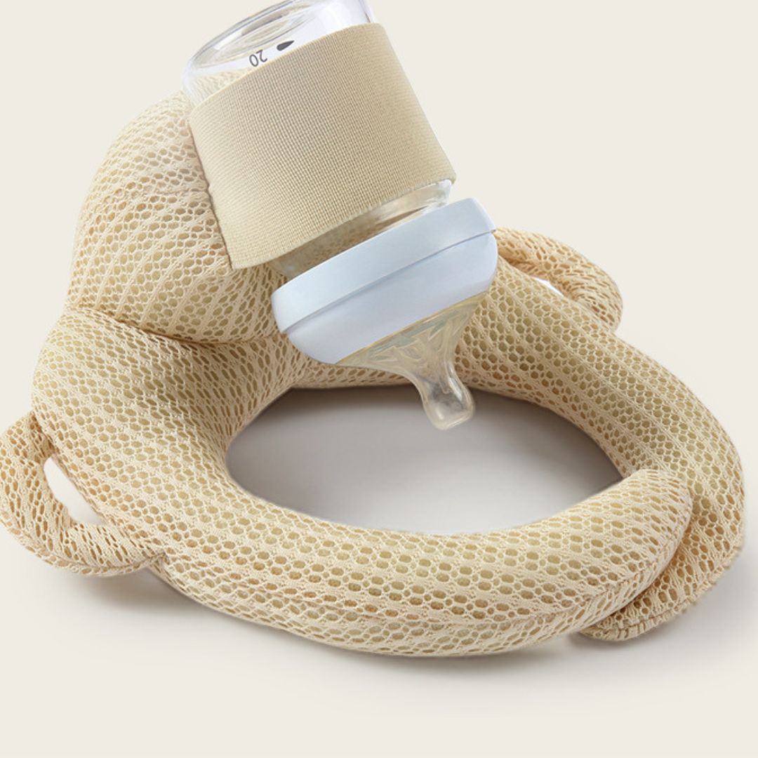 Hands-Free Baby Feeding Pillow – Stress-Free Bottle Feeding Comfort Support