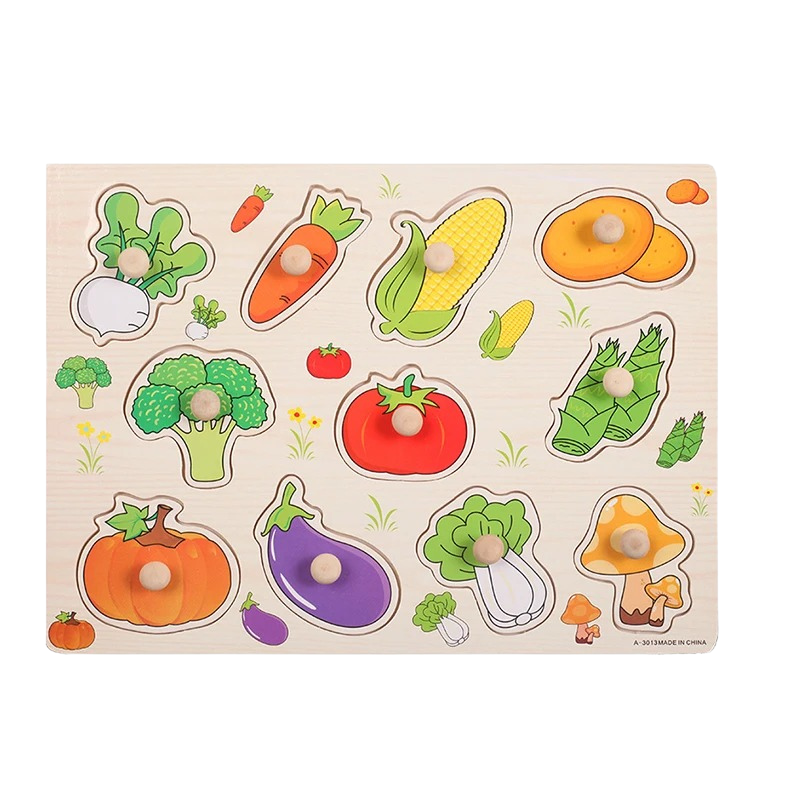 Puzzleino – Premium Wooden Learning Puzzle for Toddlers