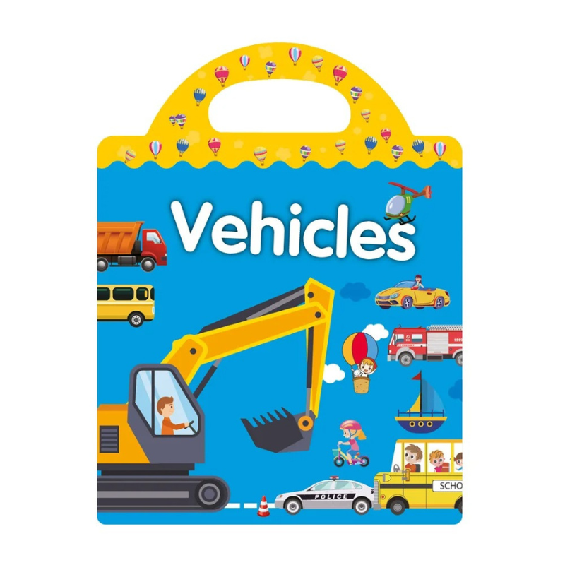 Reusable Sticker Book for Fun English Learning
