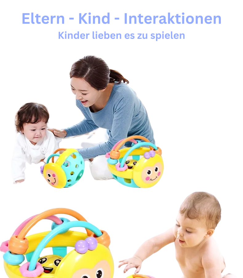 Montessori Catch & Play Ball – Sensory Fun for Growing Babies