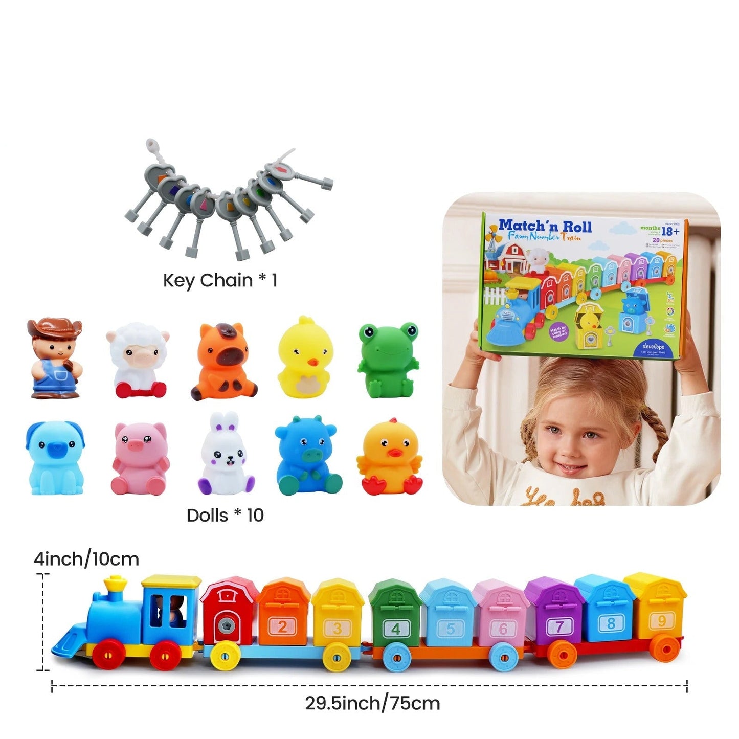 Montessori Farm House Toy – Interactive Early Learning Farm Adventure