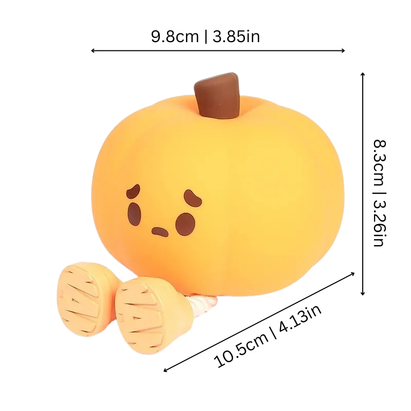 Dream Pumpkin – Cozy Dimmable Night Light for Peaceful Sleep
