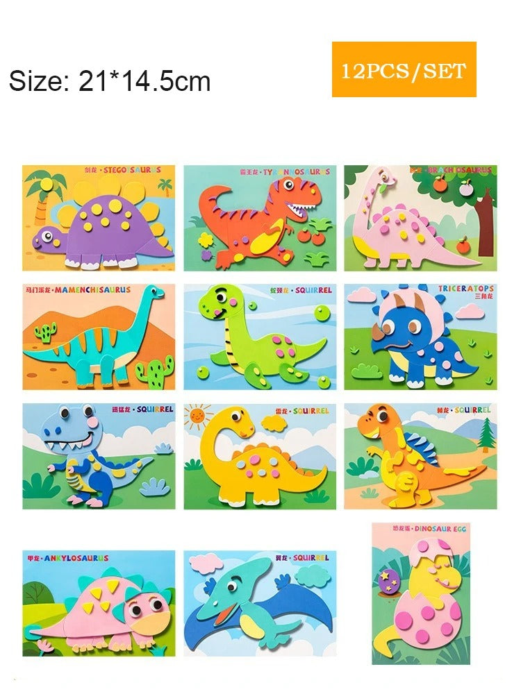 Creative Sticker Craft Set – Fun DIY Art Kit for Kids
