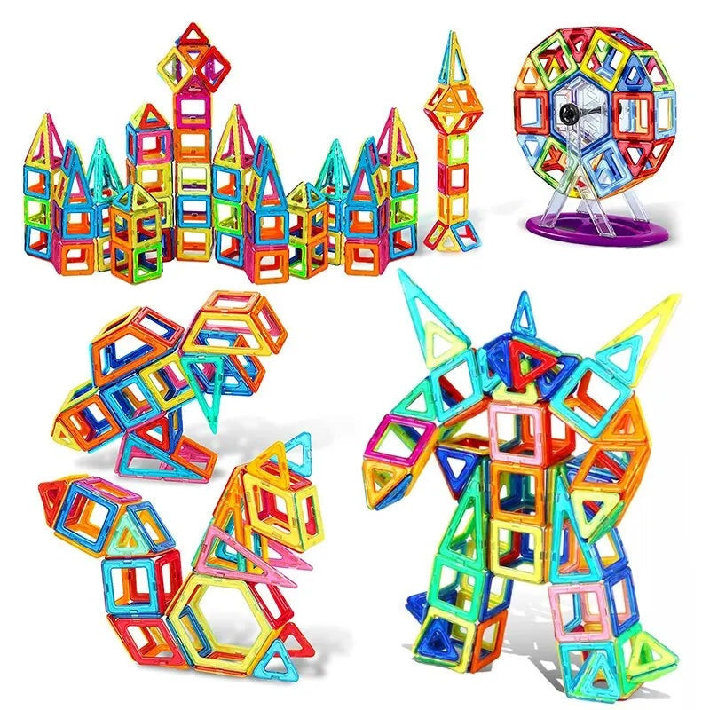 Magnetic Building Blocks Set – Endless Construction & Creative Learning Fun