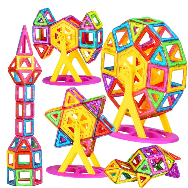 Magnetic Building Blocks Set – Endless Construction & Creative Learning Fun