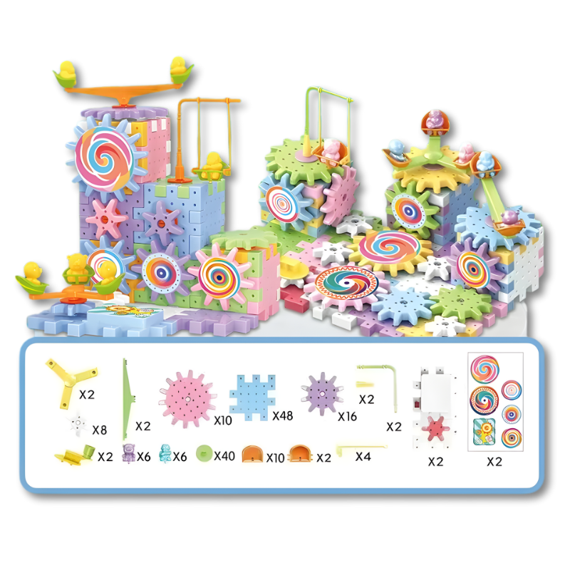 Creative Gear Construction Set for Young Engineers