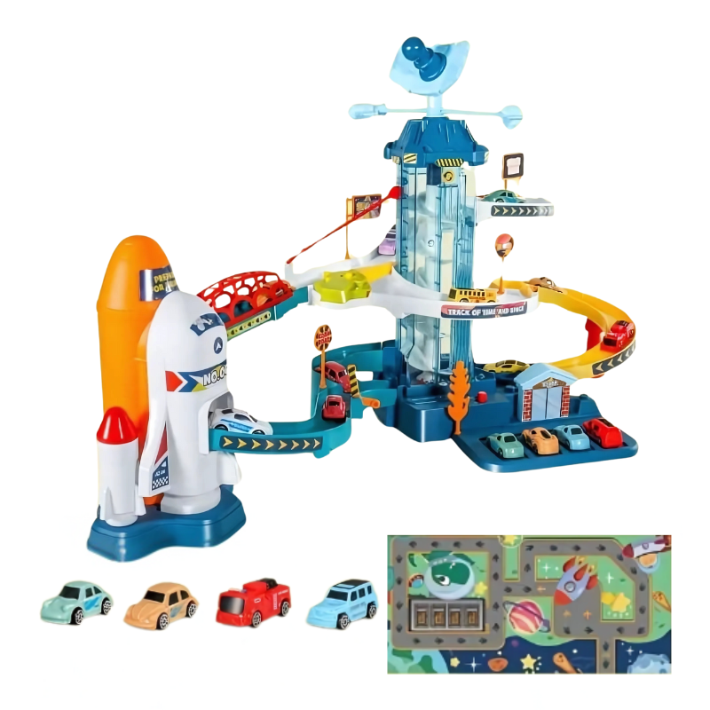 Build, Race & Explore – The Ultimate Dinosaur & Space Track Adventure