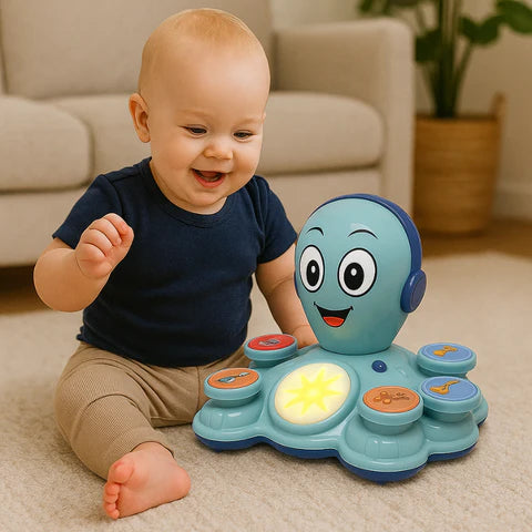 OctoTunes Music Toy – Sing, Stack & Discover Through Play