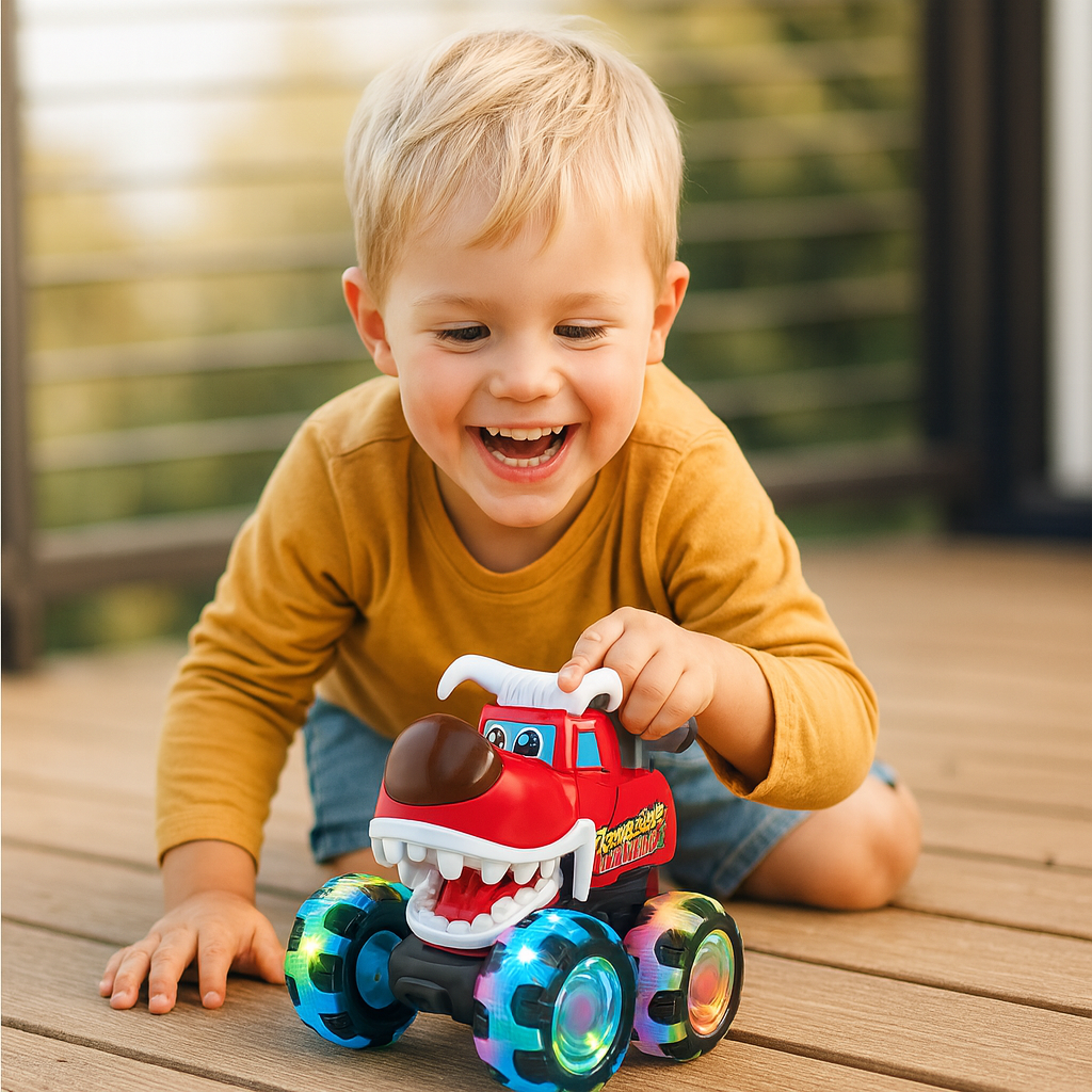 Light Up the Adventure – Glow Monster Truck Toy Cars