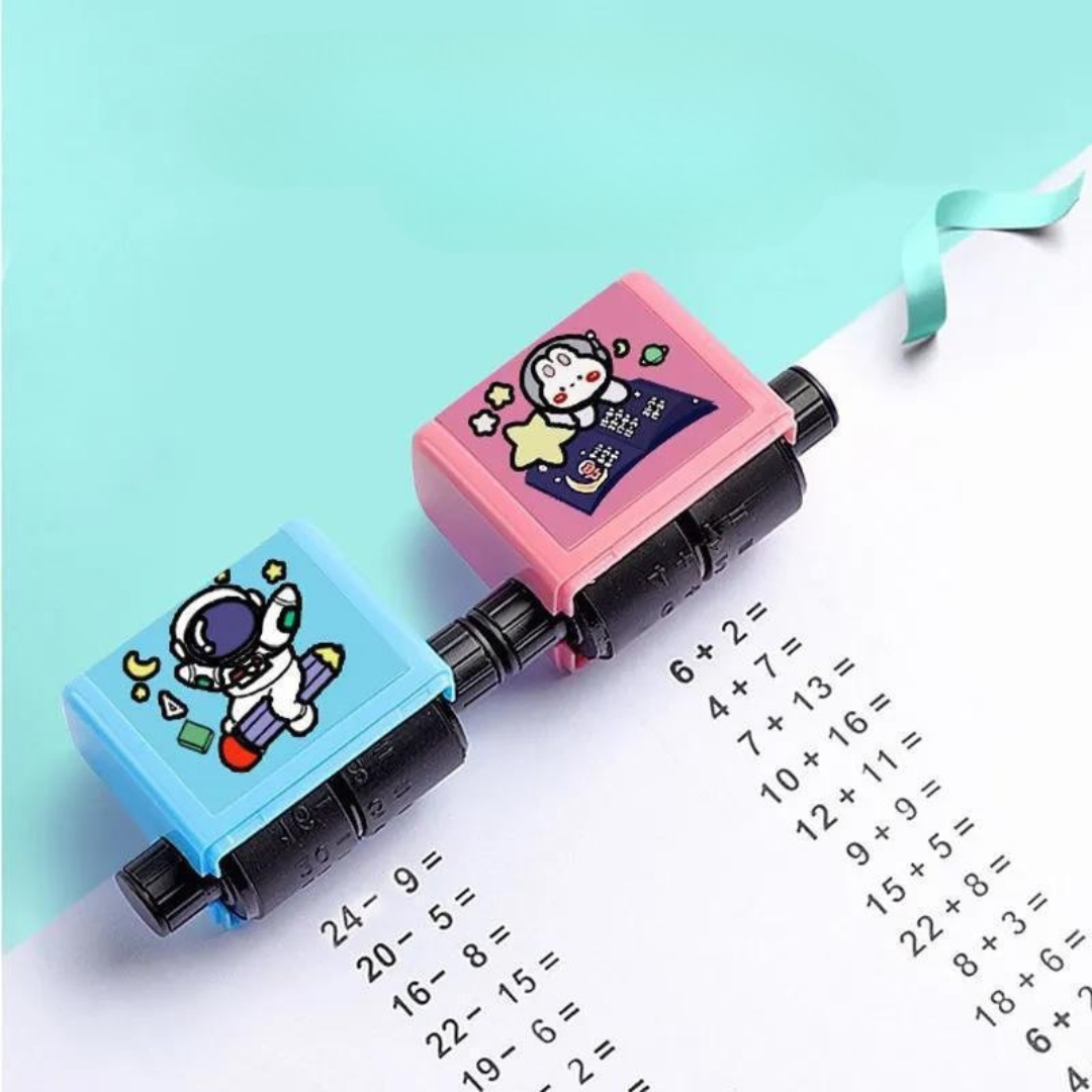 Maths Becomes Play: The Maths Stamp Roller for Fast Learning Success!
