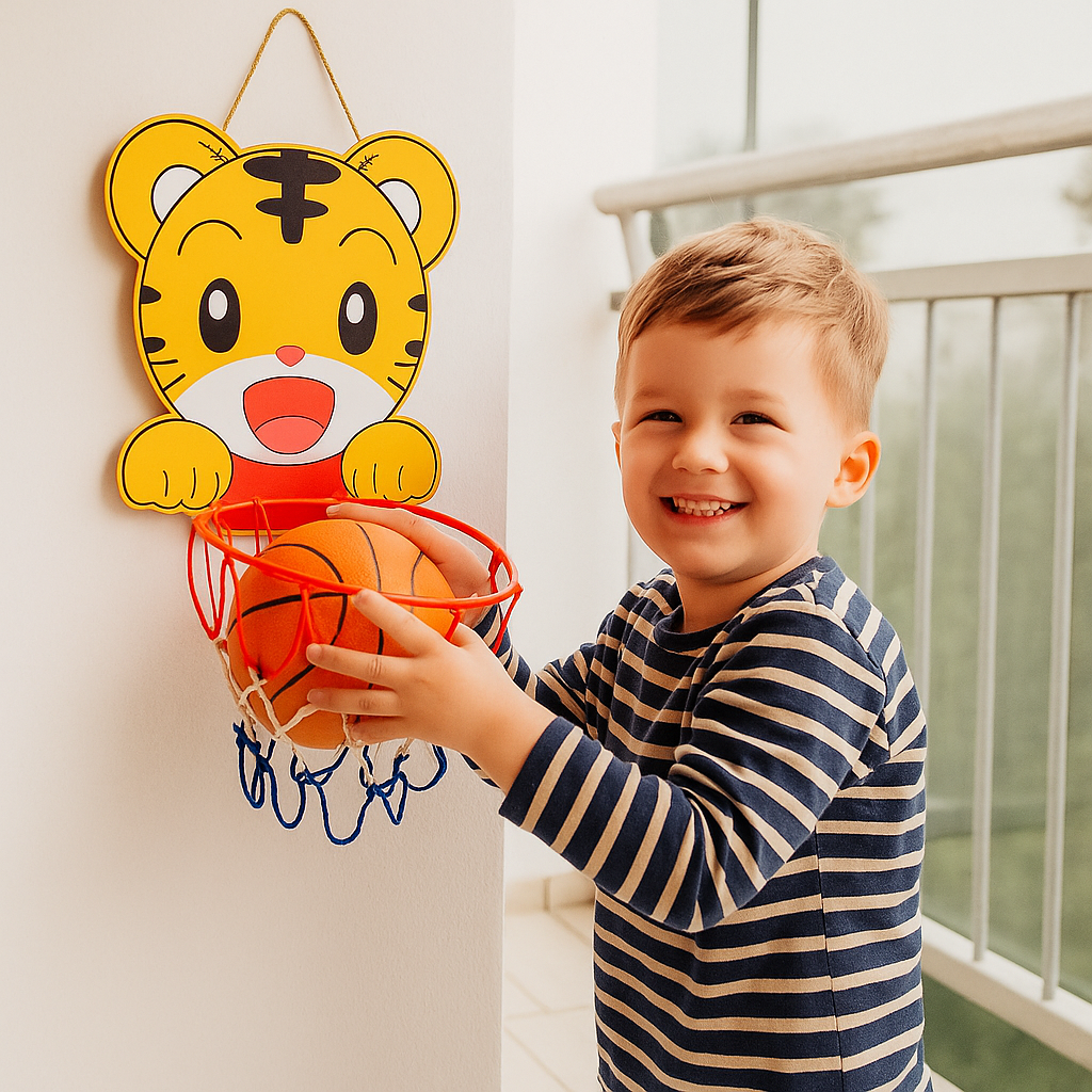 Cute Animal Basketball Set for Kids – Active Play & Learning Fun