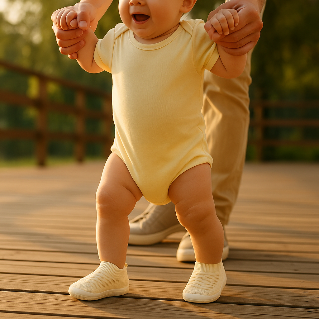 Soft Knitted Toddler Shoes – Barefoot Comfort for First Steps