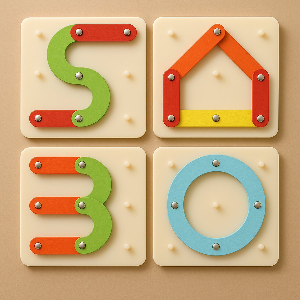 Interactive Wooden Learning Board – Fun Early Learning Through Play