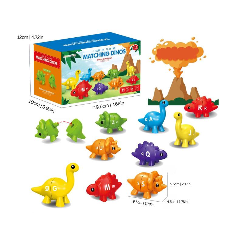 DinoMix – Interactive Sorting Learning Game for Early Education & Fun Play