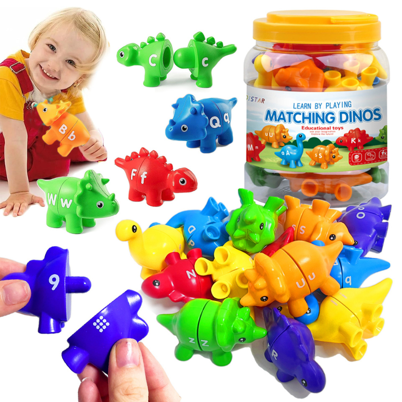 DinoMix – Interactive Sorting Learning Game for Early Education & Fun Play
