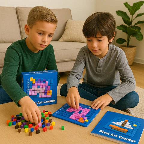 Kreativa STEM Pixel Challenge – Creative Coding & Logic Puzzle Learning Game