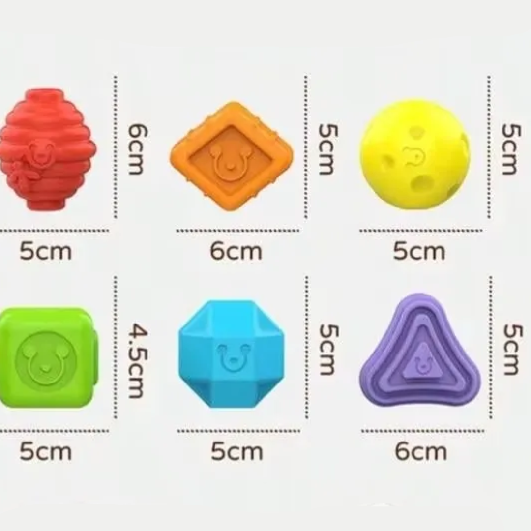 Learn Through Play – Montessori Shape Sorting & Motor Skills Box
