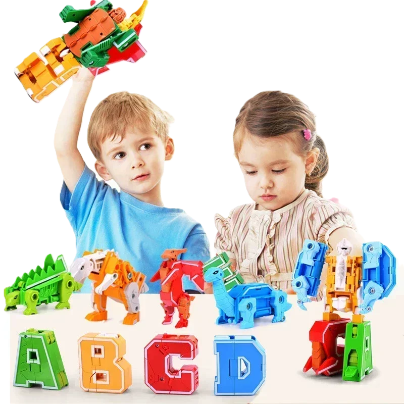 26 Alphabet Transformer Toy – Learn Letters Through Fun Transformations