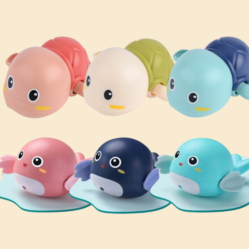 Aqua Heroes – Wind-Up Bath Toys for Exciting Ocean Adventures