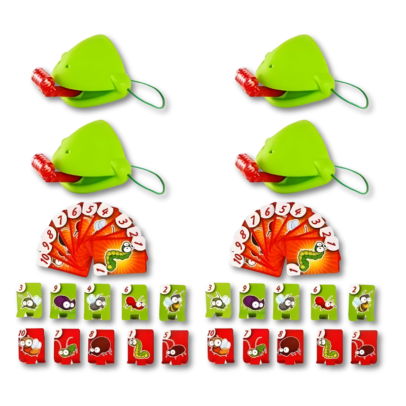 Chameleon Clash – Fast-Paced Tongue Snapping Family Party Game