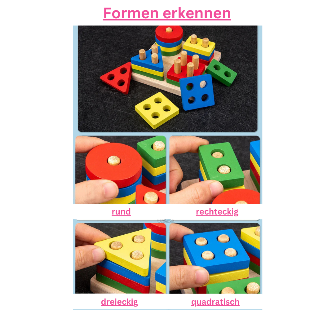 9 in 1 Montessori Wooden Music Set – Sensory Learning Through Sound & Play