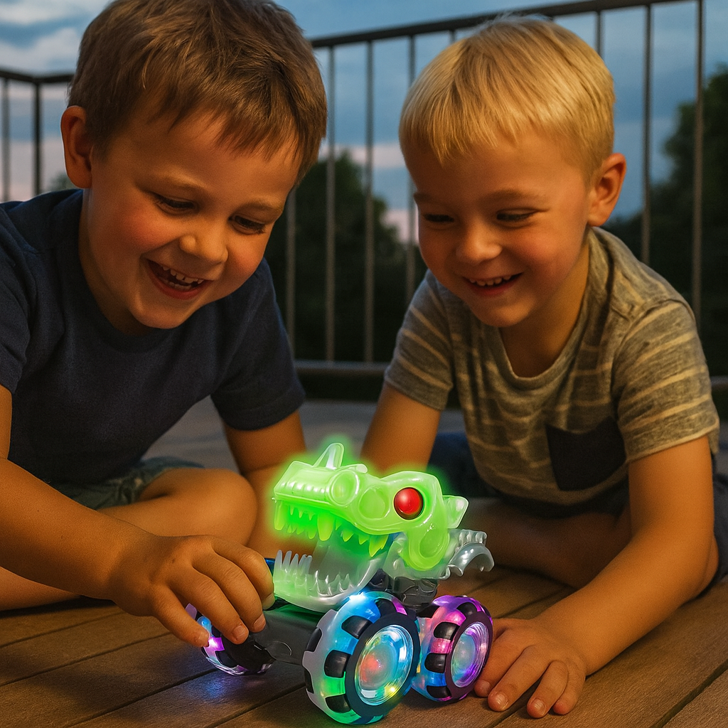 Light Up the Adventure – Glow Monster Truck Toy Cars