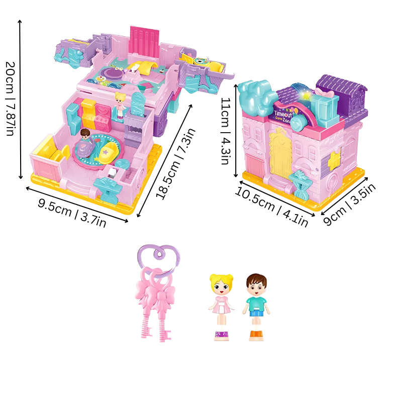Play Palace – The Ultimate Interactive Dollhouse Adventure with Lights & Sounds
