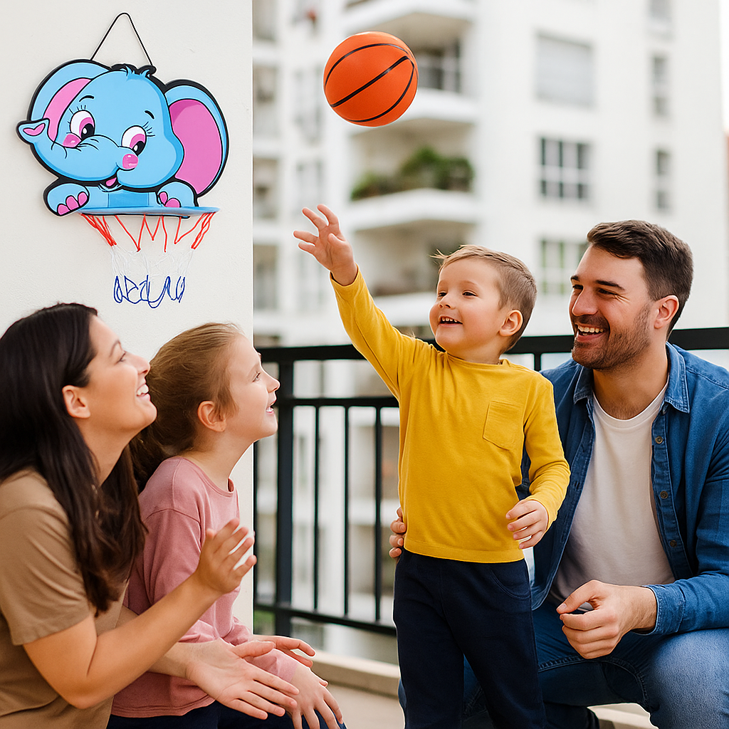 Cute Animal Basketball Set for Kids – Active Play & Learning Fun