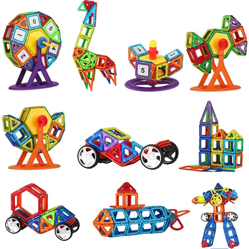 Magnetic Building Blocks Set – Endless Construction & Creative Learning Fun