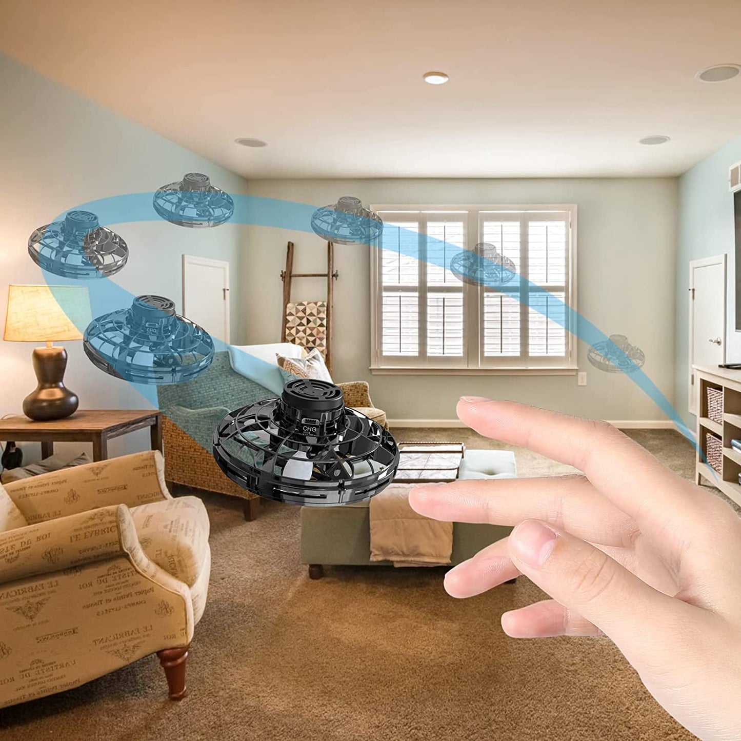 Infrared-Controlled Flying UFO – Ultimate Hand-Gesture Flying Toy Experience