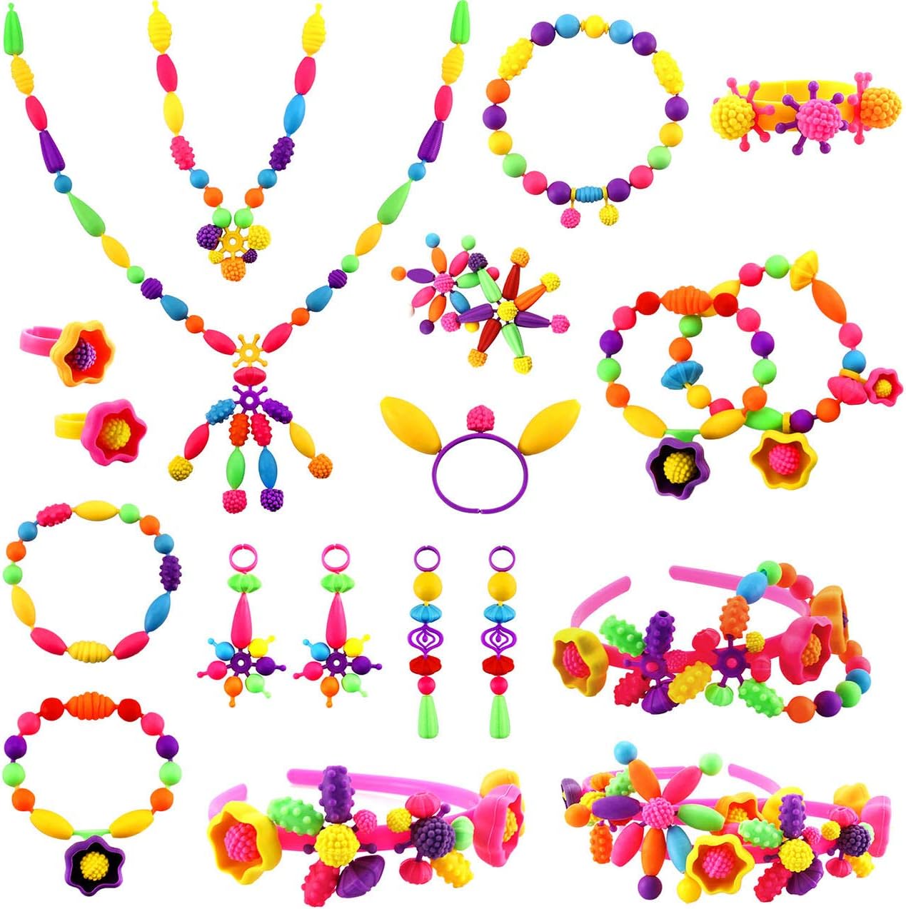DIY Jewellery Bead Set – Creative Jewellery Making Kit For Kids