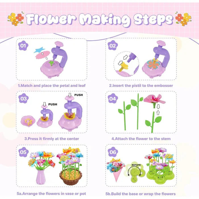 Blooming Creativity – The Creative Flower Craft Set for Kids