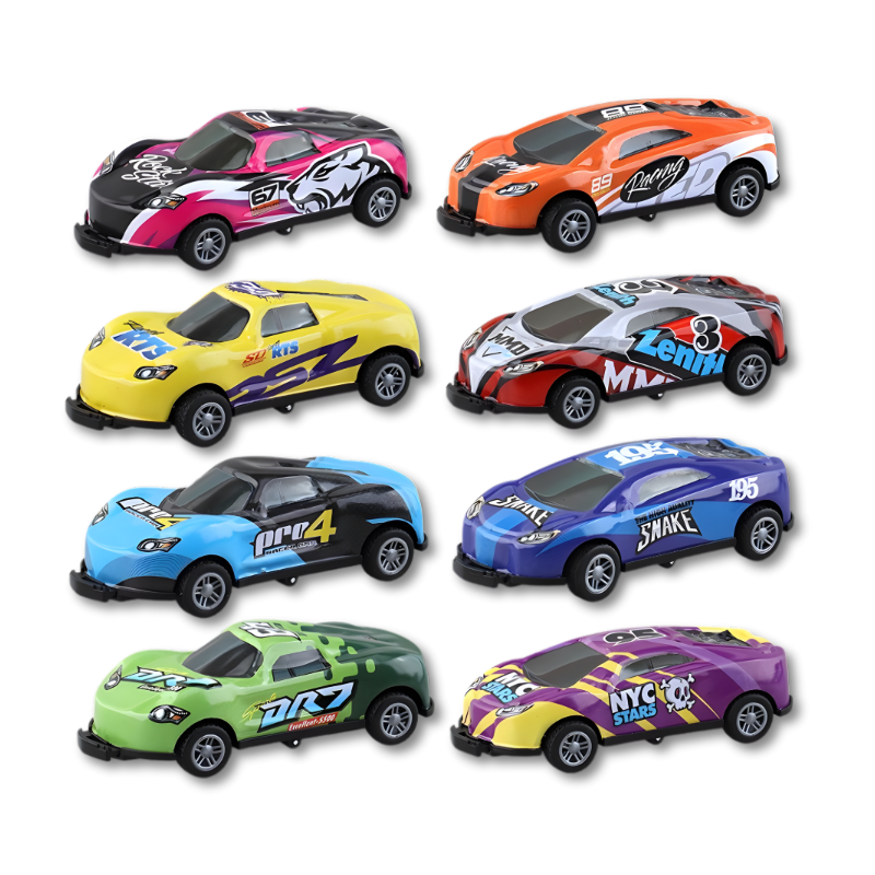 SpeedDriver Stunt Cars – High-Speed Pull-Back Action With 360° Flips